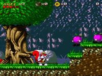 une photo d'Ã©cran de Mr Nutz sur Nintendo Super Nes